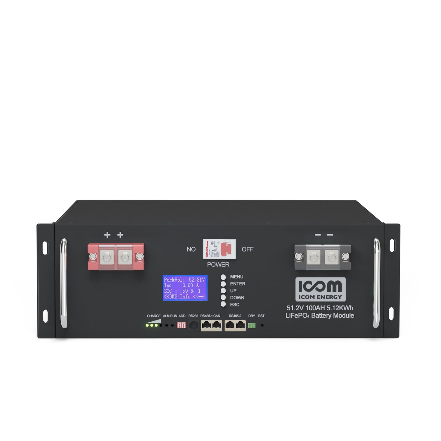 ICOM LiFePO4 51.2V 100Ah Battery